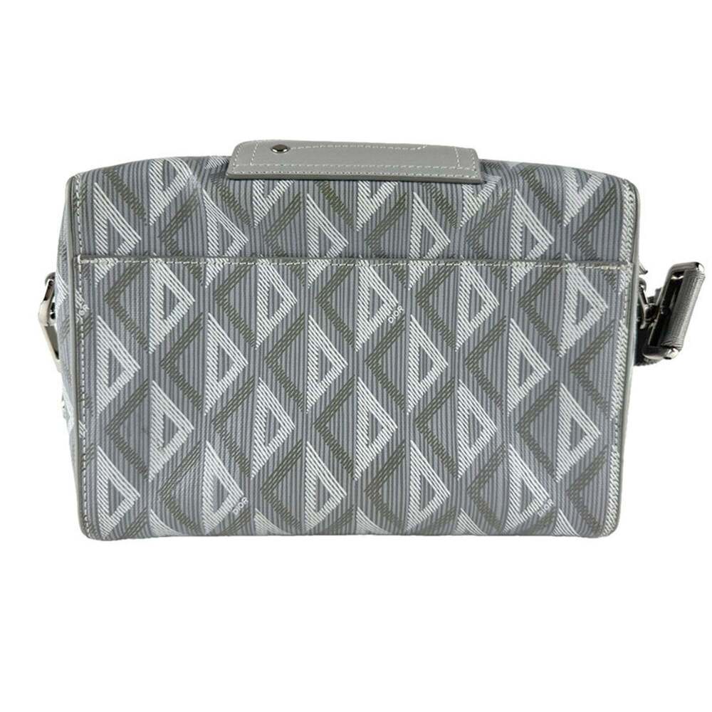 CHRISTIAN DIOR Gray Leather Shoulder Bag - Picture 3 of 13